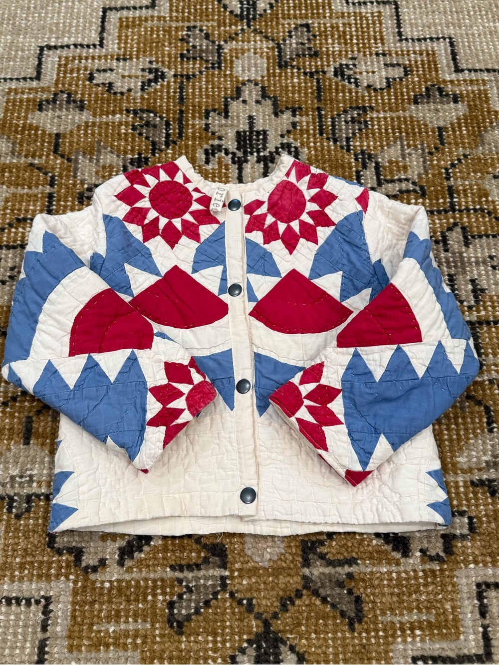 Storied Vintage Handmade Quilted Patchwork Jacket